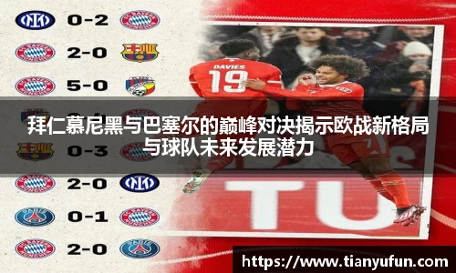 拜仁慕尼黑与巴塞尔的巅峰对决揭示欧战新格局与球队未来发展潜力