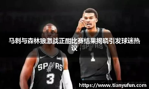 马刺与森林狼激战正酣比赛结果揭晓引发球迷热议